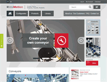 Tablet Screenshot of intramotion.com